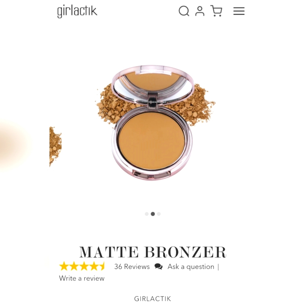 Girlactik Matte Bronzer Casablanca